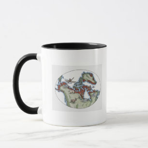 Caneca Ilustração do território do Inuit