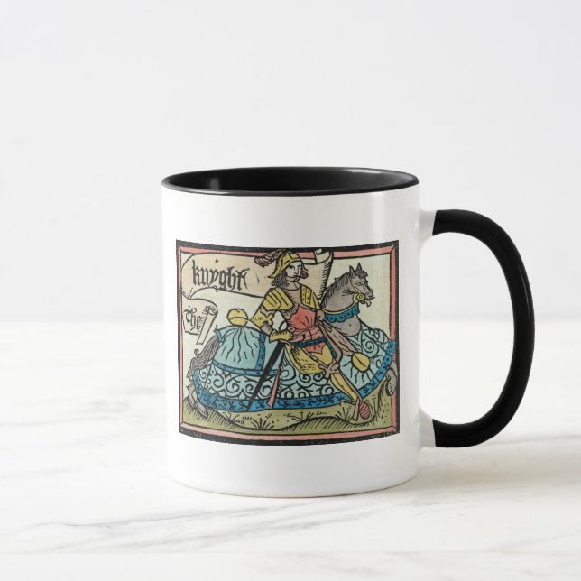 Caneca Ilustração "dos contos de Canterbury (Direita)