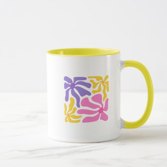 Caneca Ilustração Floral (Direita)