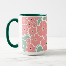 Caneca Ilustração Floral