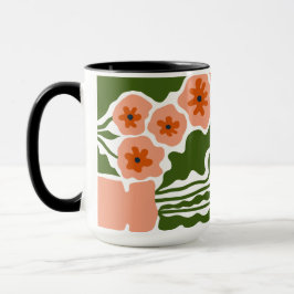 Caneca Ilustração Floral