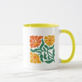 Caneca Ilustração Floral