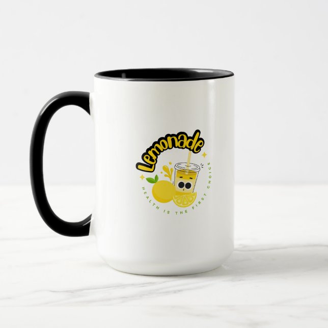 Caneca Ilustração Floral (Esquerda)