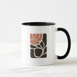 Caneca Ilustração Floral Arte