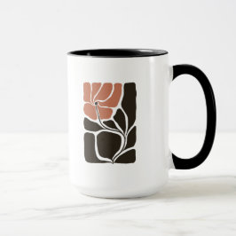 Caneca Ilustração Floral Arte
