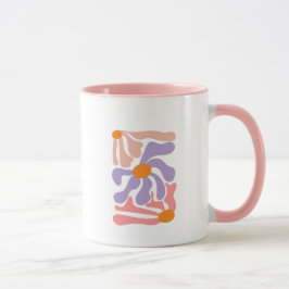 Caneca Ilustração Floral Arte