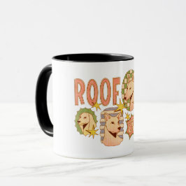 Caneca Ilustrações do Clube de Telhado/Cachorro