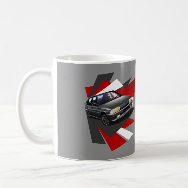 Caneca ilustrada 16V de Citroen BX (Esquerda)