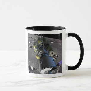 Caneca Imagem artística de uma nova nave espacial para a 