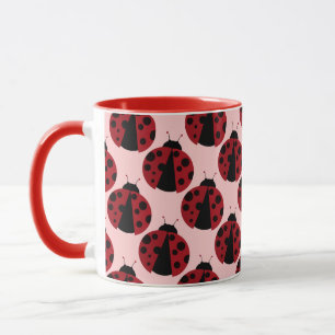 Caneca imagem de ladybug