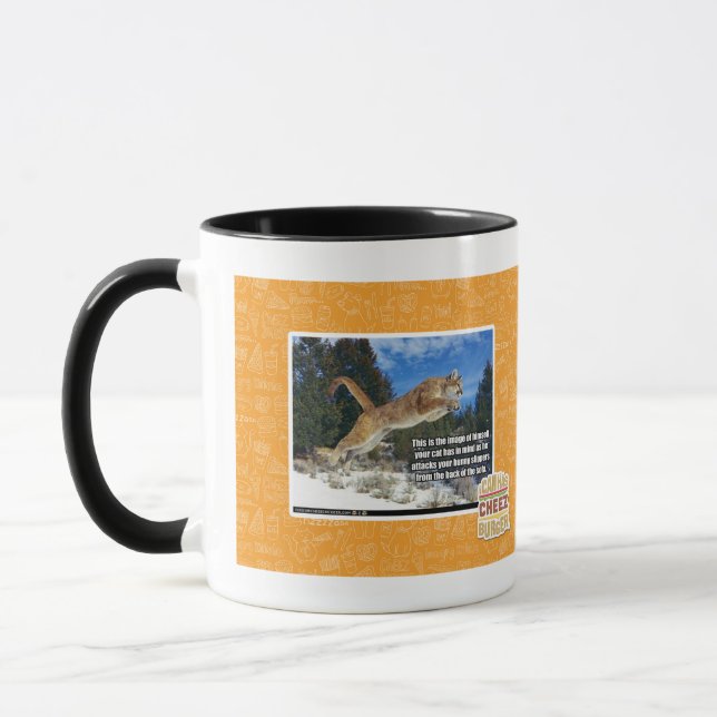 Caneca Imagem do gato (Esquerda)