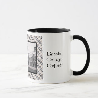 Caneca Imagem do vintage, faculdade de Lincoln, Oxford