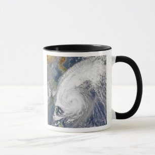 Caneca Imagem satélite de um tufão