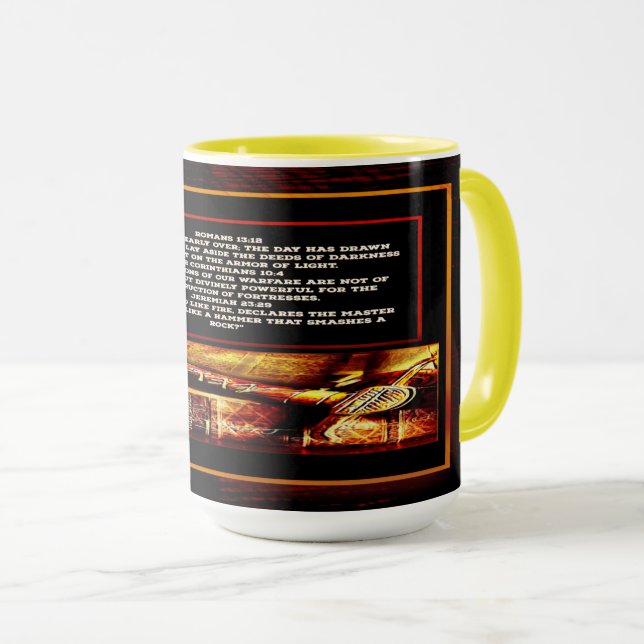 Caneca Imagens das Escrituras 02 (Frente Esquerda)