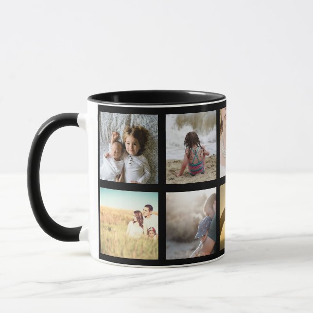 Caneca Imagens em formato preto-e-branco (Esquerda)
