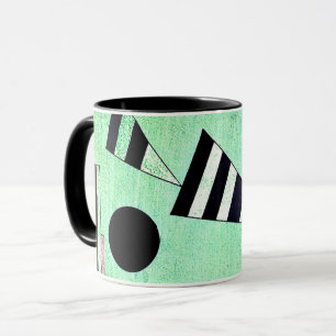 Caneca Imerso em Verde por Wassily Kandinsky,