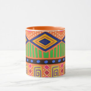 Caneca Impressão Africana