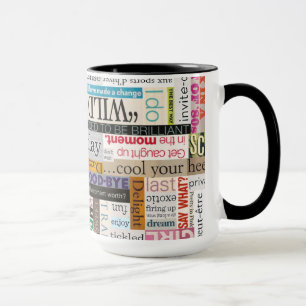 Caneca Impressão da revista Tiripografia por Frase Café M