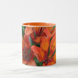 Caneca Impressão de Daylily Botânica, Fotografia Canadian