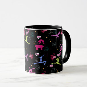 Caneca Impressão de diversão na ginástica