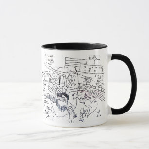 Caneca impressão de patrick kennedy