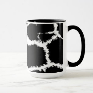 Caneca Impressão de Pelo de Girafa