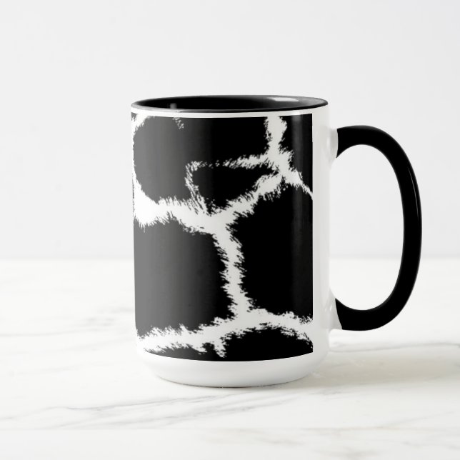 Caneca Impressão de Pelo de Girafa (Direita)