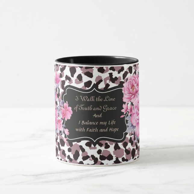 Caneca Impressão em animais Passo pela linha Mug (Centro)