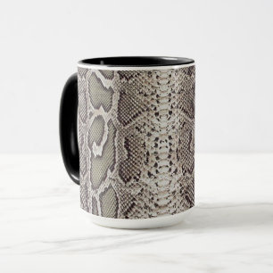 Caneca Impressão em animais Snakeskin