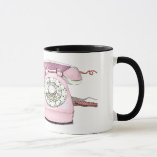 Caneca Impressão feito sob encomenda da arte do telefone