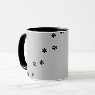 Caneca Impressões de pata