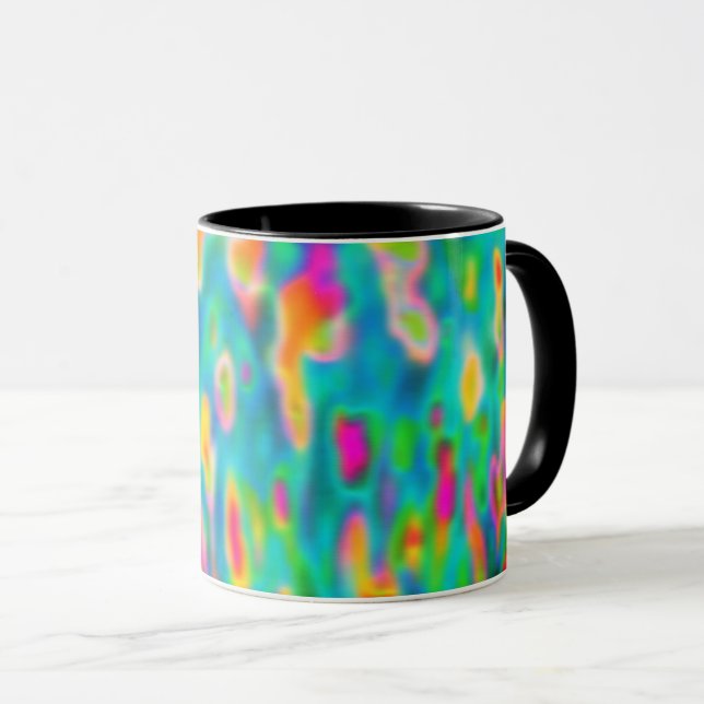 Caneca Impressões de Tulipas (Frente Esquerda)