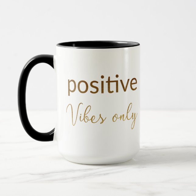 Caneca Impressões positivas somente (Esquerda)