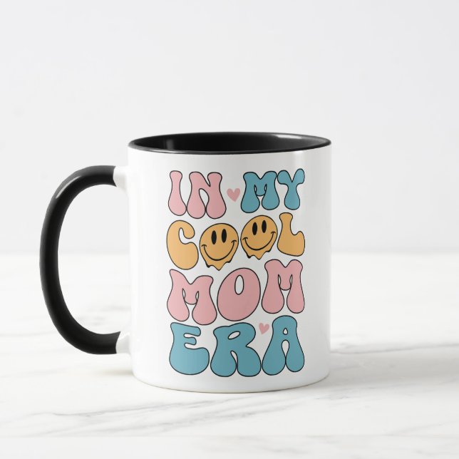 Caneca In My Cool Mom Era, Mom Birthday  (Esquerda)