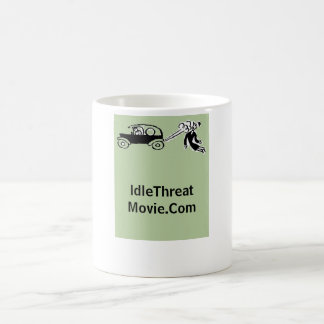 Caneca inativa do filme da ameaça