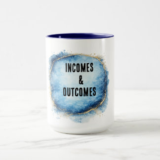 CANECA INCOMES & OUCTOMES MUG