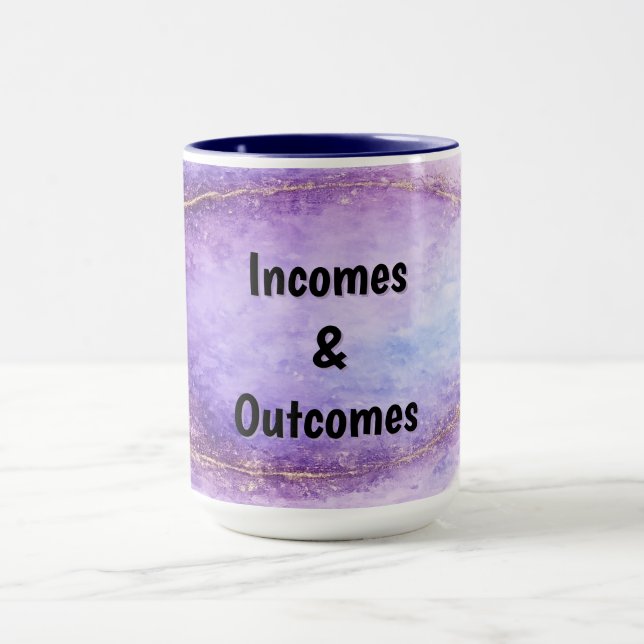 Caneca Incomes & Outcomes Mug (Centro)