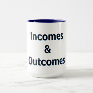 Caneca Incomes & Outcomes Mug