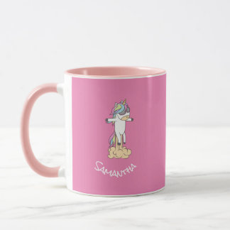 Caneca Incrível Tendência do Partido Unicórnio Pink Mug