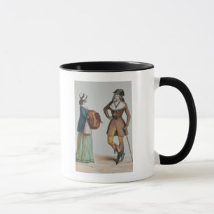 Caneca "Incroyable e Merveilleuse", c.1775