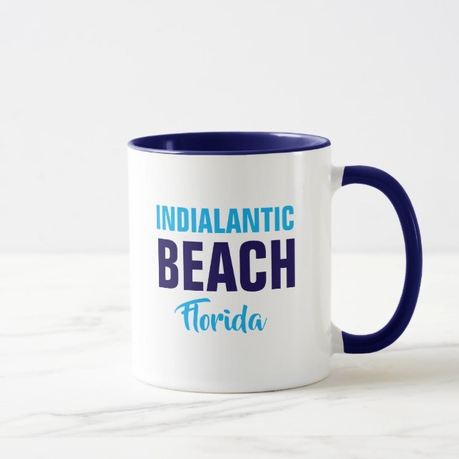 Caneca Indialantic Beach Florida Coffee Mug (Direita)