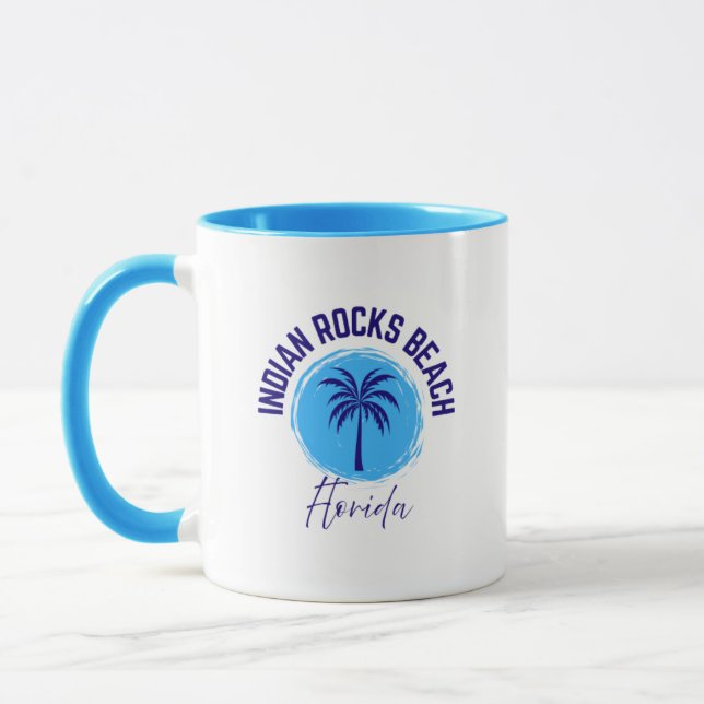 Caneca Indian Rocks Beach Florida Coffee Mug (Esquerda)