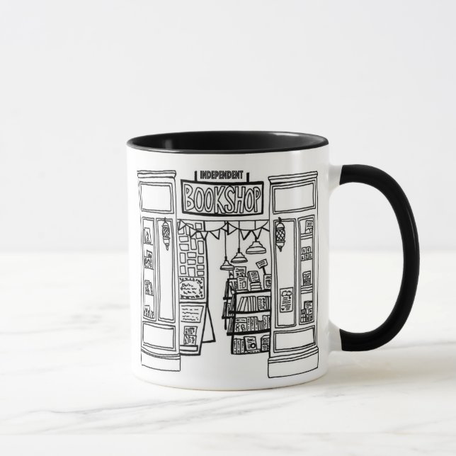 Caneca Indie da livraria (Direita)