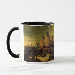 Caneca Índios Vintage, Conselho de Guerra Sioux por Catli