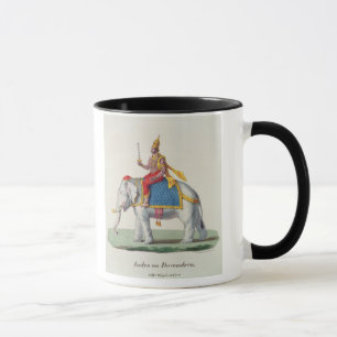 Caneca Indra ou Devendra, de "do francaise L'Inde…",