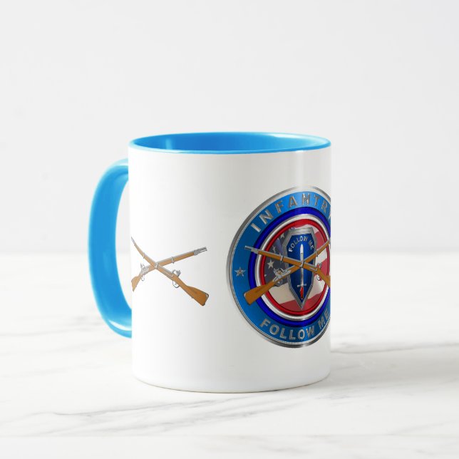 Caneca Infantry Veteran  (Frente Esquerda)