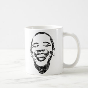 Caneca infecciosa de Obama do voto do sorriso