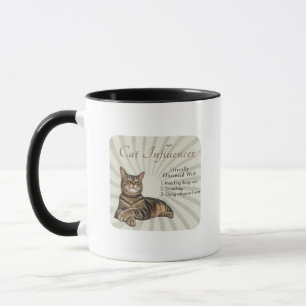 Caneca Influenciador de Gato Literalmente Obsessivo