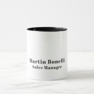 Caneca Informação Simples de Nome Próprio Clássico Profis