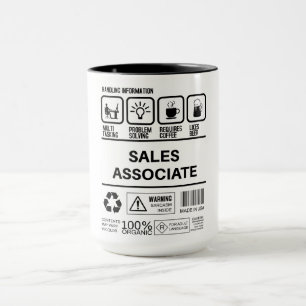 Caneca Informações Engraçadas de Tratamento de Associaçõe